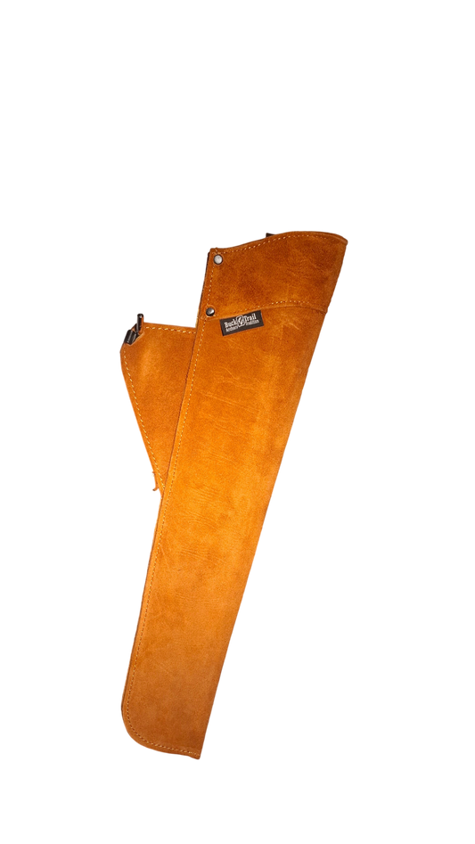 TRADITIONAL SIDE QUIVER DOUBLE SUEDE  كنانة أسهم