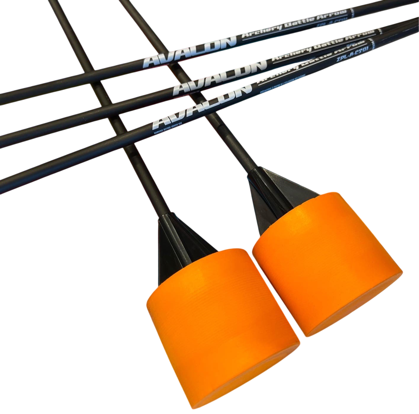 ARROWS 29" EVA TIPPED SCREW-ON BLUNT ORANGE (One Piece)