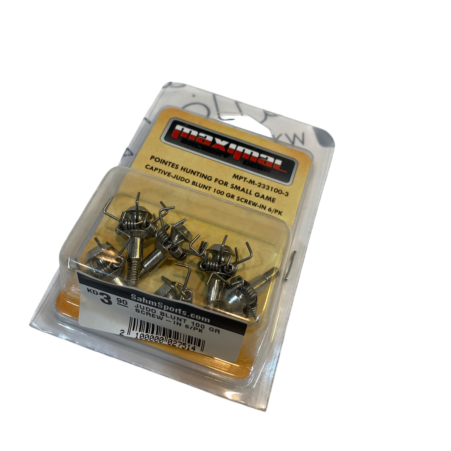JUDO BLUNT 100 GR برغي ان 6 / PK