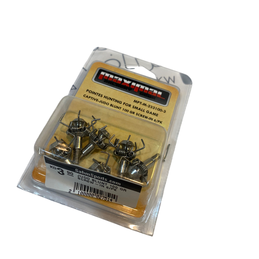 JUDO BLUNT 100 GR SCREW-IN 6/PK