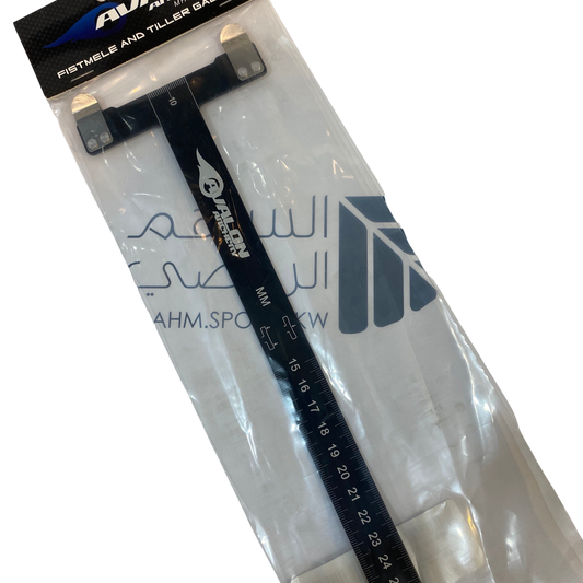 BOW SQUARES ALU BLACK ANODISED IN/CM
