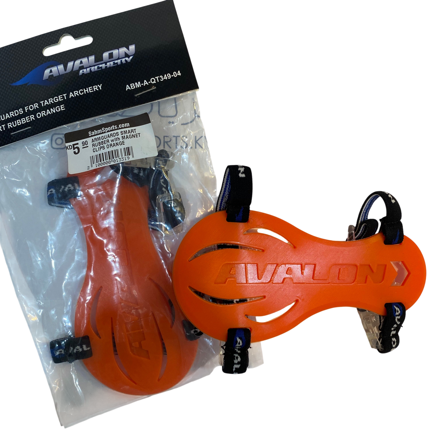مطاط ذكي ARMGUARDS مع مشابك مغناطيسية برتقالية
