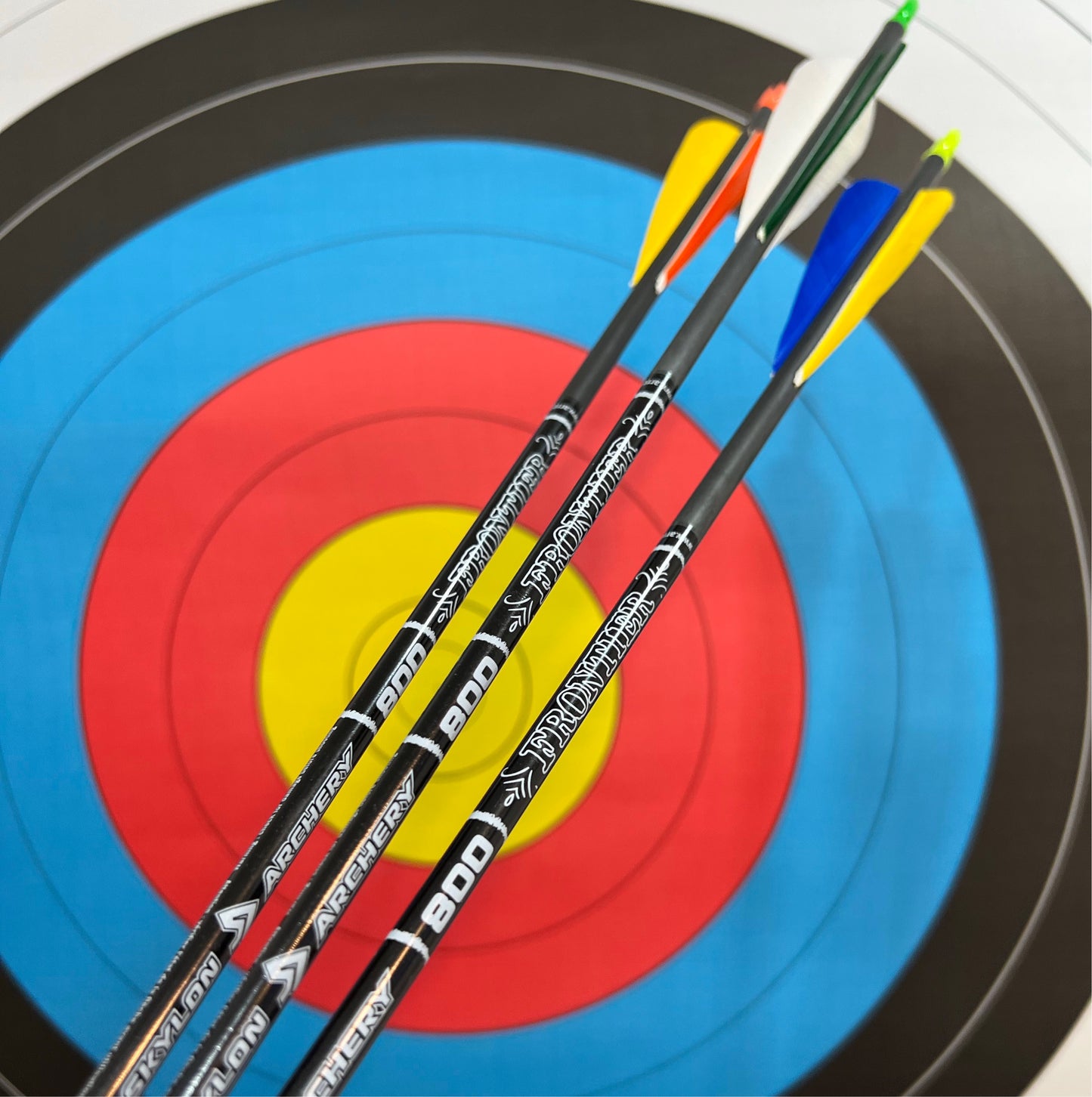 CARBON FRONTIER ARROWS FEATHER- 800  (One Piece) أسهم فرونتير الكربونية