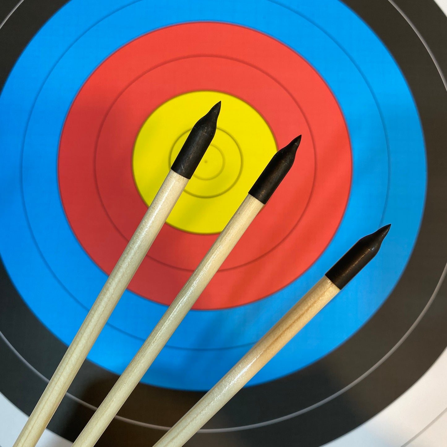 ARROW FLU-FLU SPRUCE 30LBS 5/16 30" 4" FEATHER (One Piece) سهم خشب فلو فلو